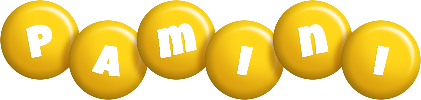 Pamini candy-yellow logo