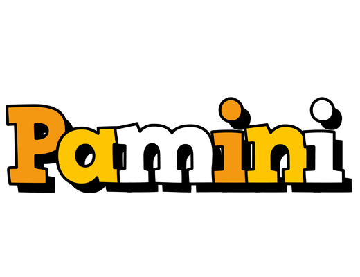Pamini cartoon logo
