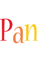 Pan birthday logo