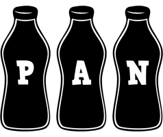 Pan bottle logo