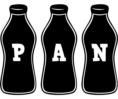 Pan bottle logo