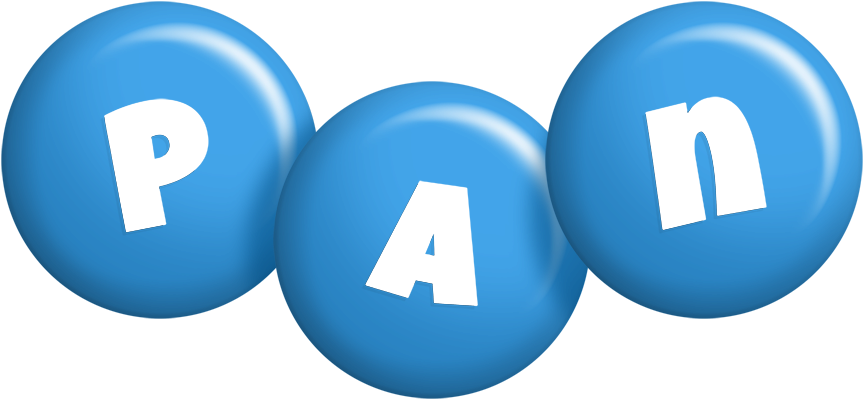 Pan candy-blue logo