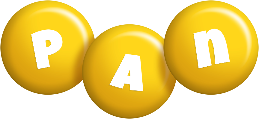 Pan candy-yellow logo
