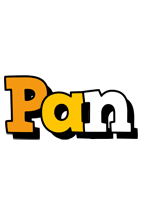 Pan cartoon logo