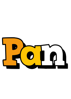 Pan cartoon logo