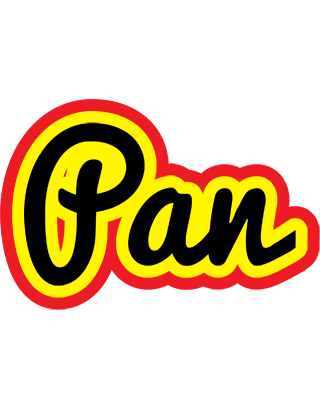 Pan flaming logo