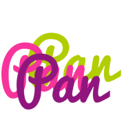 Pan flowers logo