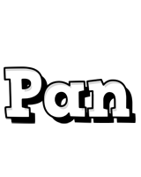 Pan snowing logo