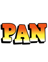 Pan sunset logo