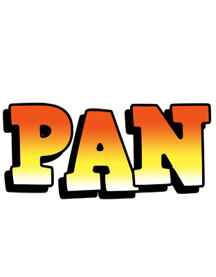 Pan sunset logo