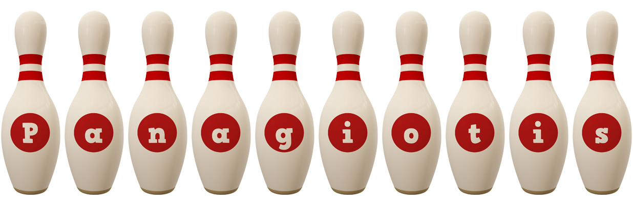 Panagiotis bowling-pin logo
