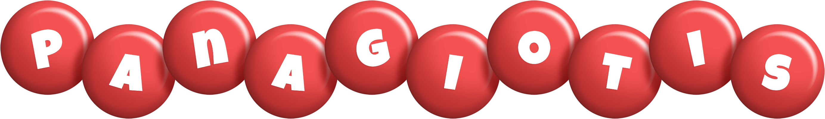 Panagiotis candy-red logo