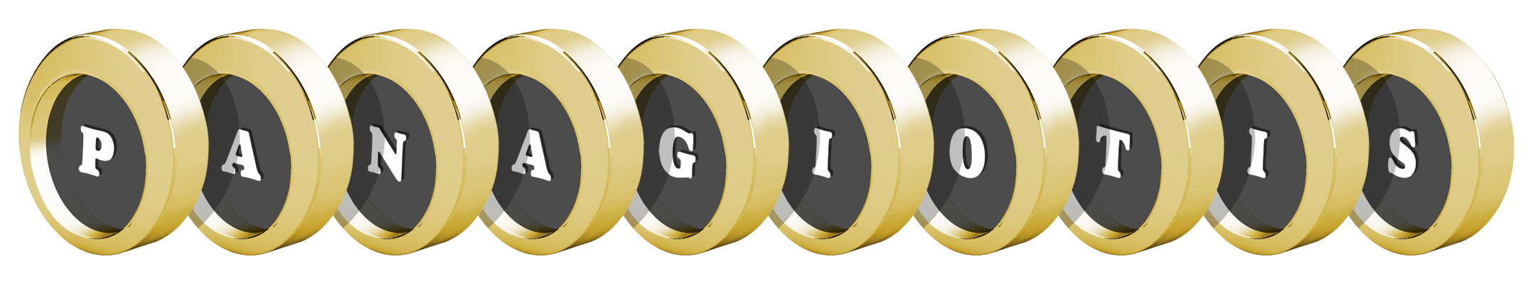 Panagiotis gold logo