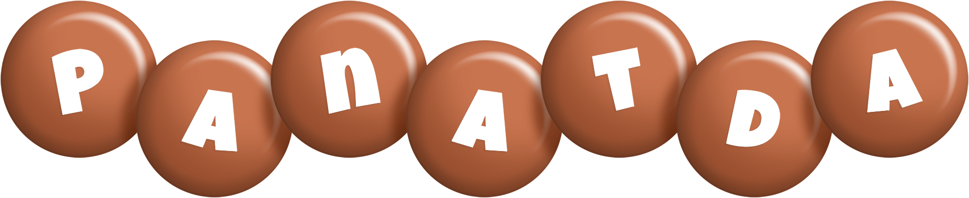 Panatda candy-brown logo