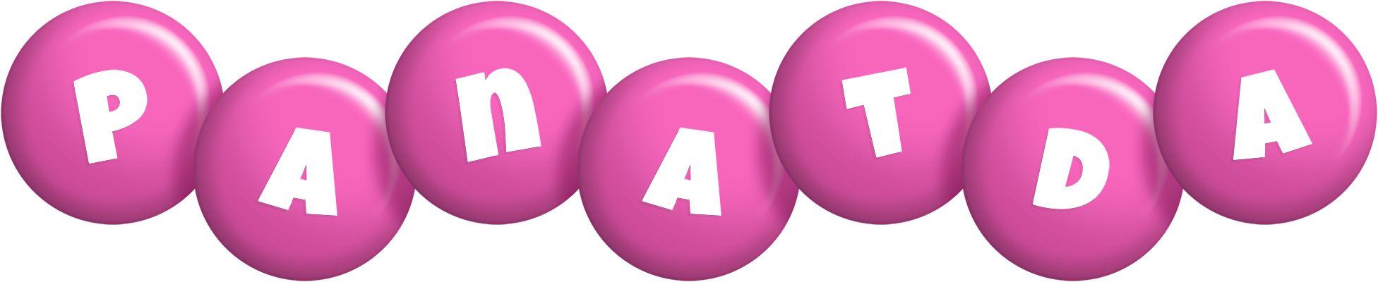 Panatda candy-pink logo