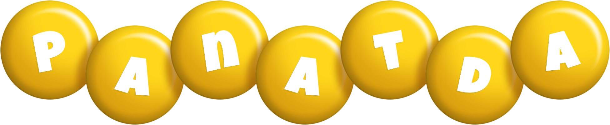 Panatda candy-yellow logo