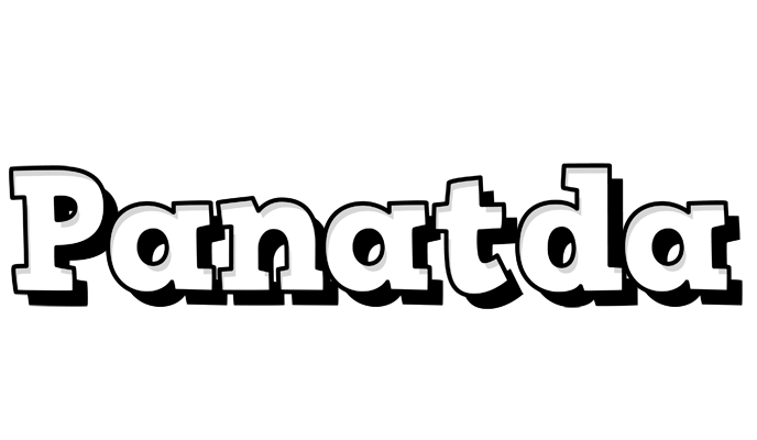 Panatda snowing logo