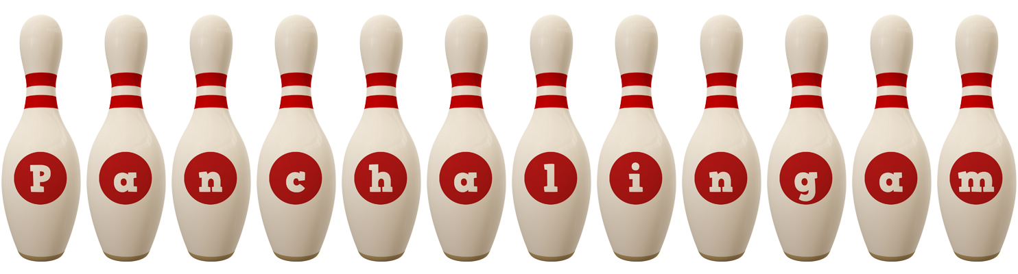 Panchalingam bowling-pin logo