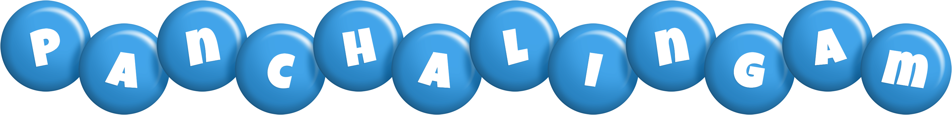 Panchalingam candy-blue logo