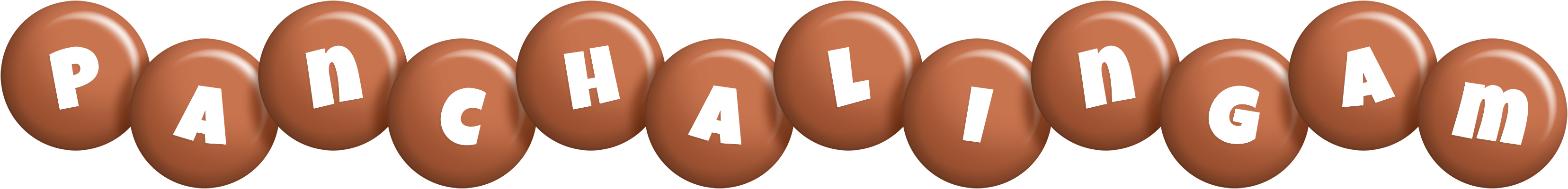 Panchalingam candy-brown logo