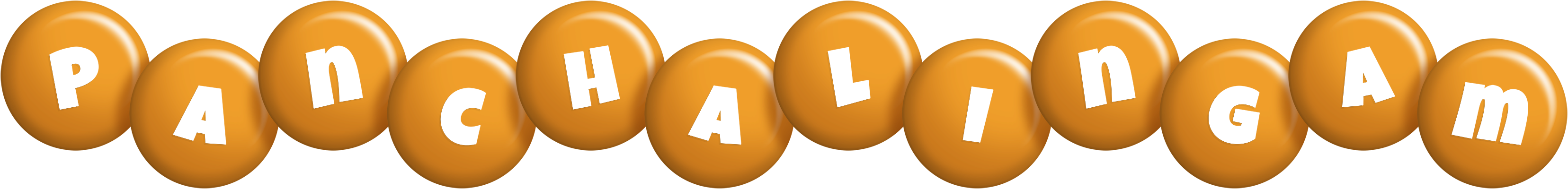 Panchalingam candy-orange logo