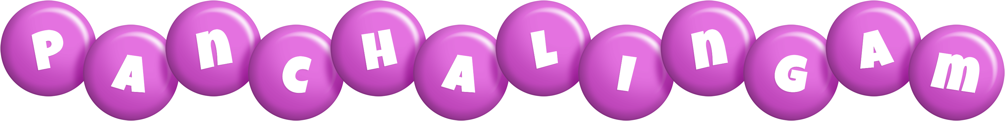 Panchalingam candy-purple logo