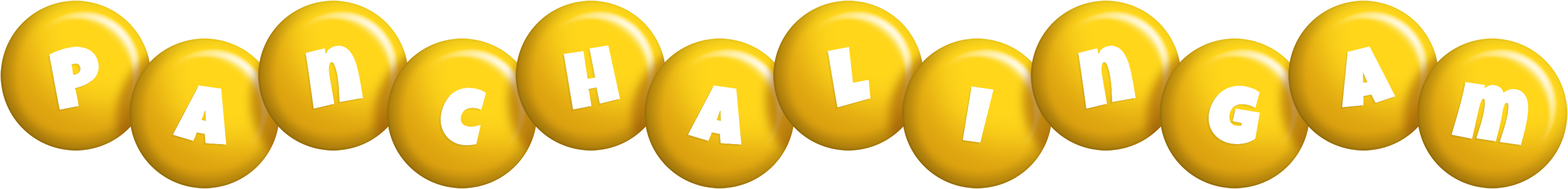Panchalingam candy-yellow logo
