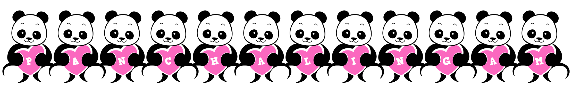 Panchalingam love-panda logo
