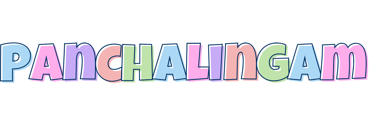 Panchalingam pastel logo
