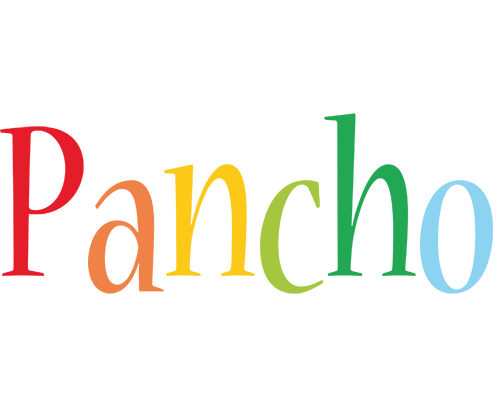 Pancho birthday logo