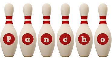 Pancho bowling-pin logo