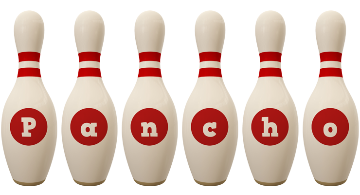 Pancho bowling-pin logo