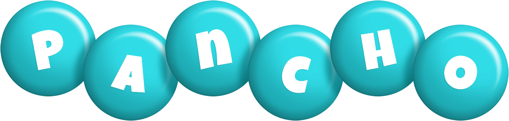 Pancho candy-azur logo