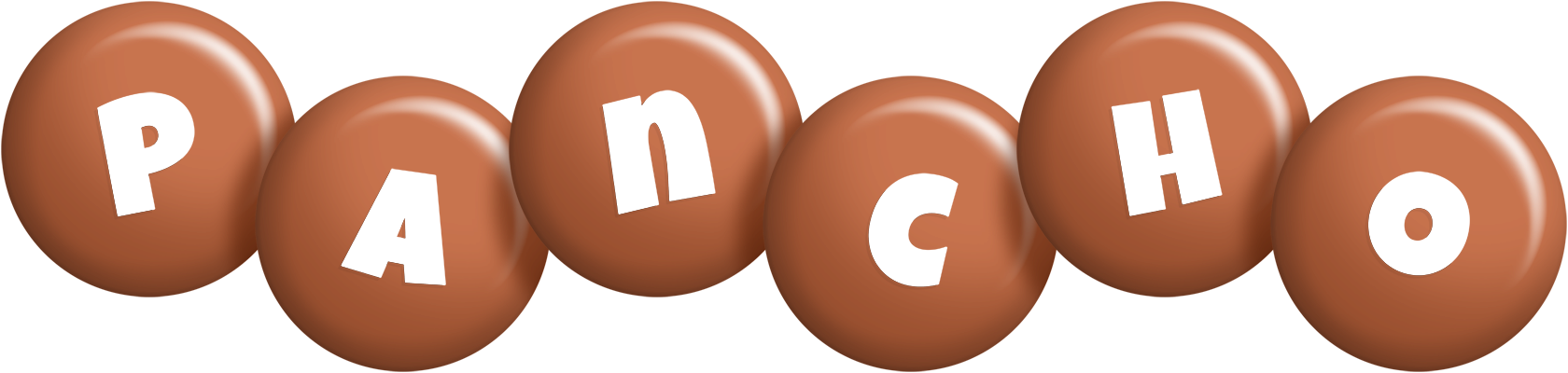 Pancho candy-brown logo