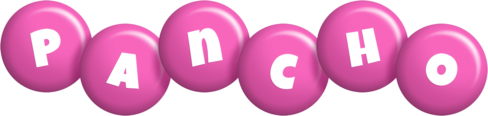 Pancho candy-pink logo