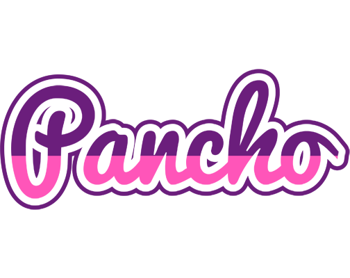 Pancho cheerful logo