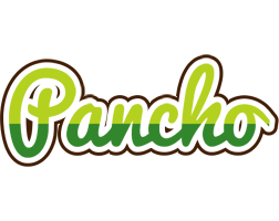 Pancho golfing logo