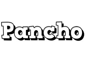 Pancho snowing logo