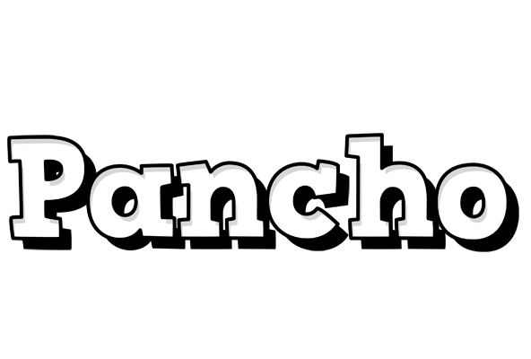 Pancho snowing logo