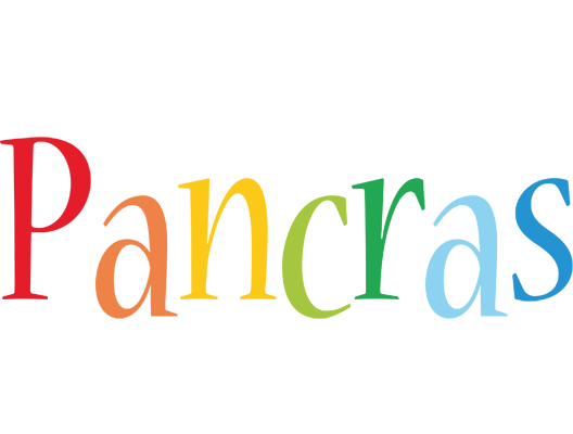 Pancras birthday logo