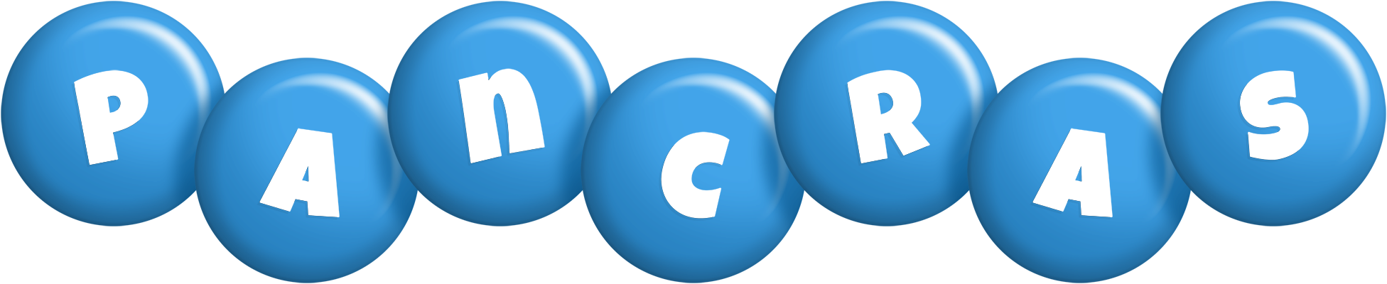 Pancras candy-blue logo