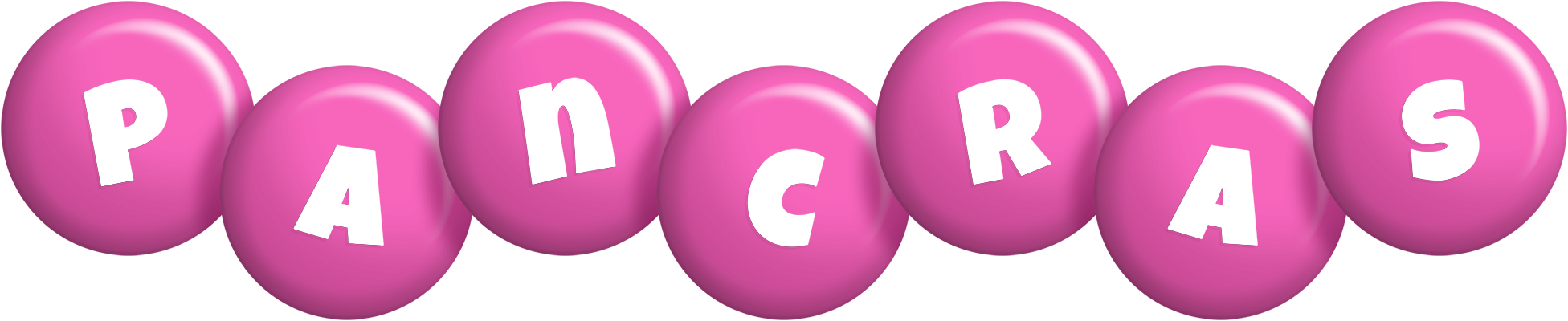 Pancras candy-pink logo