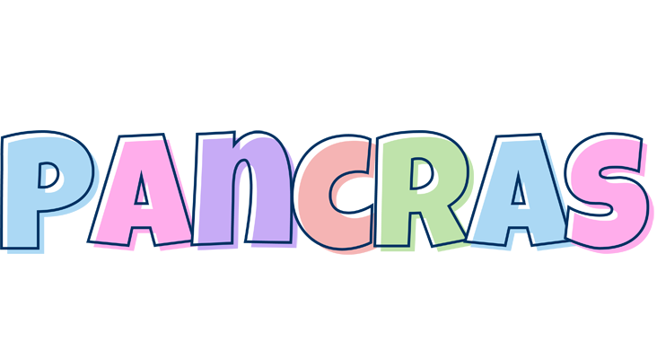 Pancras pastel logo