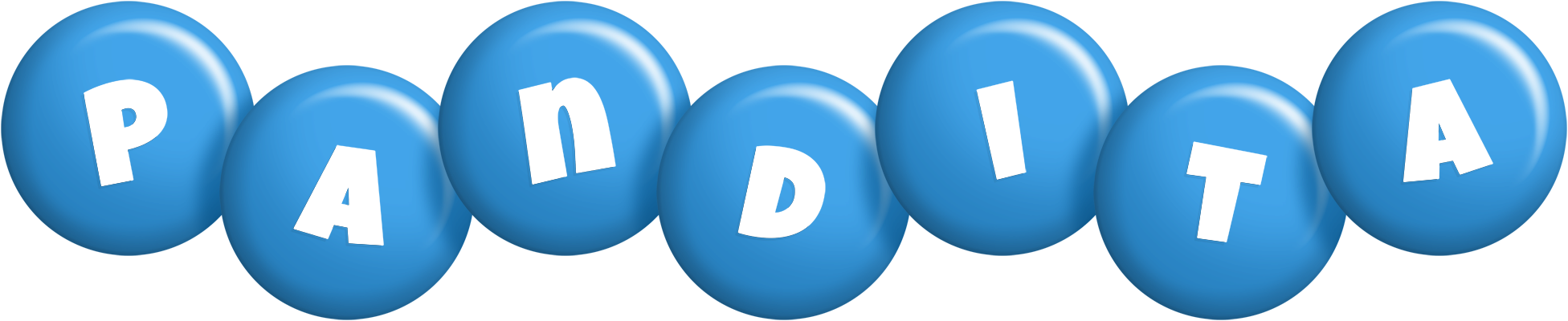 Pandita candy-blue logo