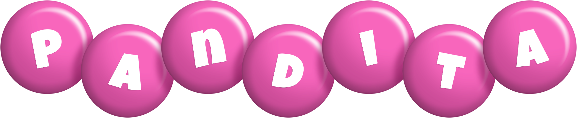 Pandita candy-pink logo