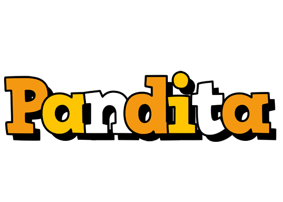 Pandita cartoon logo