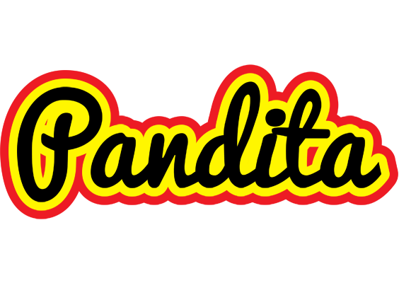 Pandita flaming logo