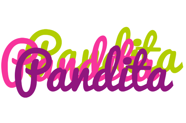 Pandita flowers logo