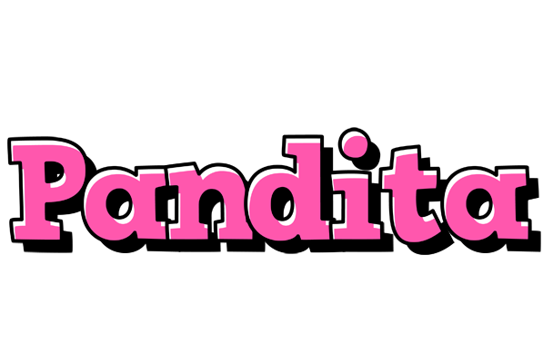 Pandita girlish logo