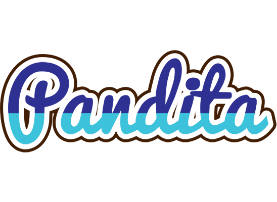 Pandita raining logo